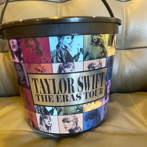 TAYLOR SWIFT POPCORN BUCKET (BRAND NEW) THE ERAS MOVIE
